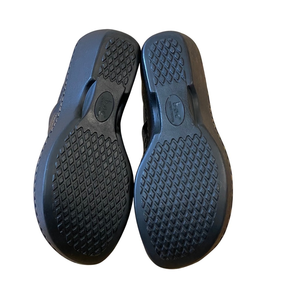 B.o.c Women's Leather Clogs Comfort Slip On Shoes Black Size 6‎ M/W - Picture 9 of 9
